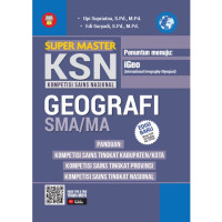 Super Master KSN kompetisi Sains Nasional Geografi SMA/MA
